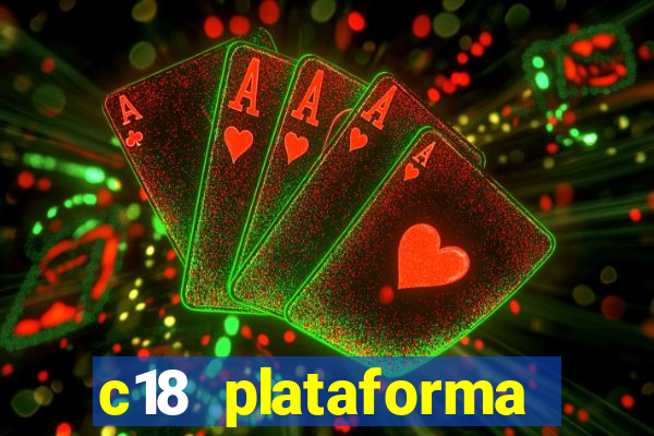 c18 plataforma login entrar